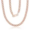 Sidabrinė grandinėlė Curb 4 mm - 4 mm. - 55 - 21.4 g.