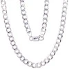 Sidabrinė grandinėlė Curb 4.5 mm - 4.5 mm. - 70 - 13.5 g.