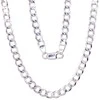 Sidabrinė grandinėlė Curb 4.5 mm - 4.5 mm. - 70 - 13.5 g.