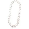 Sidabrinė grandinėlė Curb 7.5 mm - 22 - 7.5 mm. - 18.2 g.