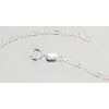 Sidabrinė grandinėlė Figaro 2 mm , briaunų apdirbimas deimantu - 2 mm. - 55 - 5.2 g.