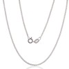 Sidabrinė grandinėlė Rollo 1 mm - 2.5 g. - 1 mm. - 47