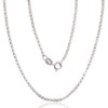 Sidabrinė grandinėlė Rollo 2 mm - 5.3 g. - 2 mm. - 50