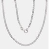 Sidabrinė grandinėlė Rombo 2 mm , briaunų apdirbimas deimantu - 2 mm. - 3.8 g. - 50
