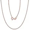 Sidabrinė grandinėlė Rope 1,1 mm - 2.2 g. - 40 - 1,1 mm.
