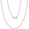 Sidabrinė grandinėlė Rope 1,1 mm - 2.2 g. - 45 - 1,1 mm.