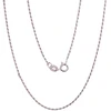 Sidabrinė grandinėlė Rope 1,1 mm - 2.4 g. - 45 - 1,1 mm.