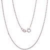 Sidabrinė grandinėlė Rope 1,1 mm - 2.4 g. - 45 - 1,1 mm.