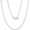Sidabrinė grandinėlė Rope 1,1 mm - 50 - 2.8 g. - 1,1 mm.