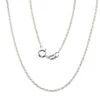 Sidabrinė grandinėlė Rope 1,3 mm - 3 g. - 45 - 1,3 mm.