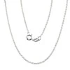 Sidabrinė grandinėlė Rope 1,3 mm - 3 g. - 45 - 1,3 mm.