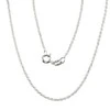 Sidabrinė grandinėlė Rope 1,3 mm - 3 g. - 42 - 1,3 mm.
