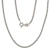 Sidabrinė grandinėlė Rope 2 mm - 2 mm. - 60 - 7.1 g.