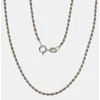 Sidabrinė grandinėlė Rope 2 mm - 5.3 g. - 2 mm. - 45