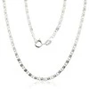 Sidabrinė grandinėlė Snail 2,1 mm , briaunų apdirbimas deimantu - 55 - 6.6 g. - 2,1 mm.