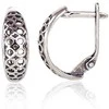 Sidabriniai auskarai anglišku užsegimu, Metalas: Sidabras, Praba: 925°, - 2.6 g. - 18 mm.