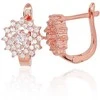 Sidabriniai auskarai ant cilindrinės spynos - 3.4 g. - 14 mm.