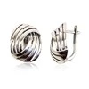 Sidabriniai auskarai anglišku užsegimu, Metalas: Sidabras, Praba: 925°, - 4.7 g. - 20 mm.