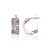 Sidabriniai auskarai anglišku užsegimu, Metalas: Sidabras, Praba: 925°, - 3.9 g. - 13 mm.