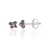 Sidabriniai auskarai Vinukai, Praba: 925°, Metalas: Sidabras - 4 mm. - 0.5 g.