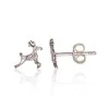 Sidabriniai auskarai Vinukai, Praba: 925°, Metalas: Sidabras - 7 mm. - 0.5 g.