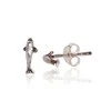 Sidabriniai auskarai Vinukai, Praba: 925°, Metalas: Sidabras - 9 mm. - 0.5 g.