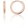 Sidabriniai auskarai su apvaliu segtuku - 1.5 g. - 13 mm.