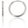Sidabriniai auskarai su apvaliu segtuku - 2.3 g. - 18.5 mm.
