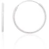 Sidabriniai auskarai –žiedai - 0.6 g. - 18 mm.