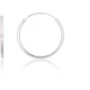 Sidabriniai auskarai –žiedai - 0.7 g. - 18 mm.