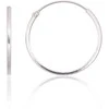 Sidabriniai auskarai –žiedai - 0.8 g. - 20 mm.