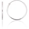 Sidabriniai auskarai –žiedai - 0.8 g. - 20 mm.