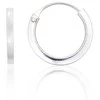 Sidabriniai auskarai –žiedai - 1.2 g. - 14 mm.