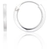 Sidabriniai auskarai –žiedai - 1.2 g. - 14 mm.