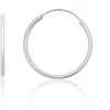 Sidabriniai auskarai –žiedai - 1.2 g. - 25 mm.