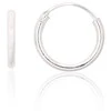 Sidabriniai auskarai –žiedai - 12 mm. - 0.5 g.