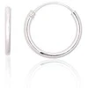 Sidabriniai auskarai –žiedai - 14 mm. - 0.7 g.