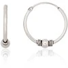 Sidabriniai auskarai –žiedai - 1.5 g. - 20 mm.
