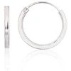 Sidabriniai auskarai –žiedai - 1.6 g. - 18 mm.