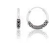 Sidabriniai auskarai –žiedai - 1.8 g. - 16 mm.