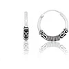 Sidabriniai auskarai –žiedai - 1.8 g. - 16 mm.