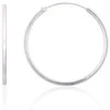 Sidabriniai auskarai –žiedai - 2.2 g. - 30 mm.