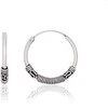 Sidabriniai auskarai –žiedai - 2.2 g. - 20 mm.