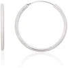 Sidabriniai auskarai –žiedai - 2.3 g. - 30 mm.