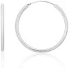 Sidabriniai auskarai –žiedai - 2.5 g. - 30 mm.
