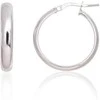 Sidabriniai auskarai –žiedai - 3.5 g. - 25 mm.