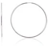 Sidabriniai auskarai –žiedai - 5.4 g. - 56 mm.