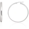Sidabriniai auskarai –žiedai - 6.8 g. - 46 mm.