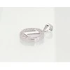 Sidabrinis Pakabukas - Vardo Raidė. Metalas: Sidabras. Praba: 925°. Akmuo: Cirkonai - 1.7 g. - 21 mm.