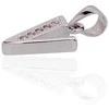 Sidabrinis Pakabukas - Vardo Raidė. Metalas: Sidabras. Praba: 925°. Akmuo: Cirkonai - 0.9 g. - 19 mm.
